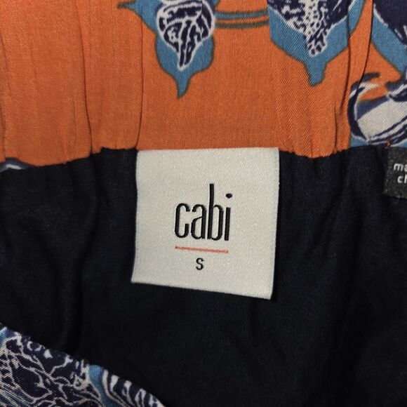 CAbi Calypso Maxi Skirt in Paradise Floral Print Tropical Summer Size Small - Picture 7 of 8